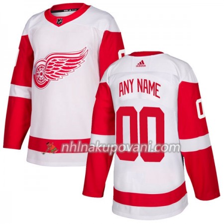 Detroit Red Wings Dresy Personalizované Bílá 2017-2018 Adidas Authentic - Pánské Detroit Red Wings Dresy Personalizované Bílá 2017-2018 Adidas Authentic - Pánské